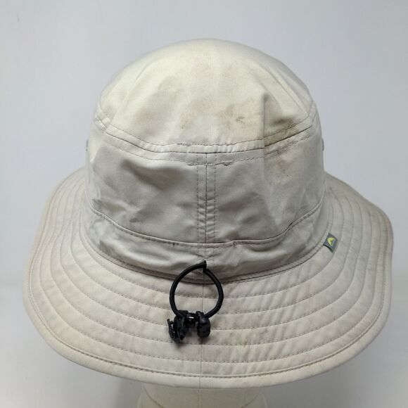 Solar Escape Women's Wide Brim Sun Hat Tan OS Drawstring 100% Polyester - Picture 7 of 10